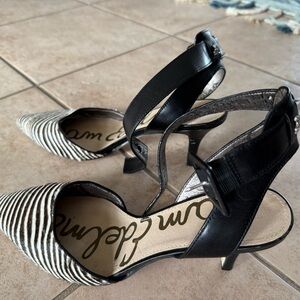 Sam Edelman Zebra Striped Women's Heels